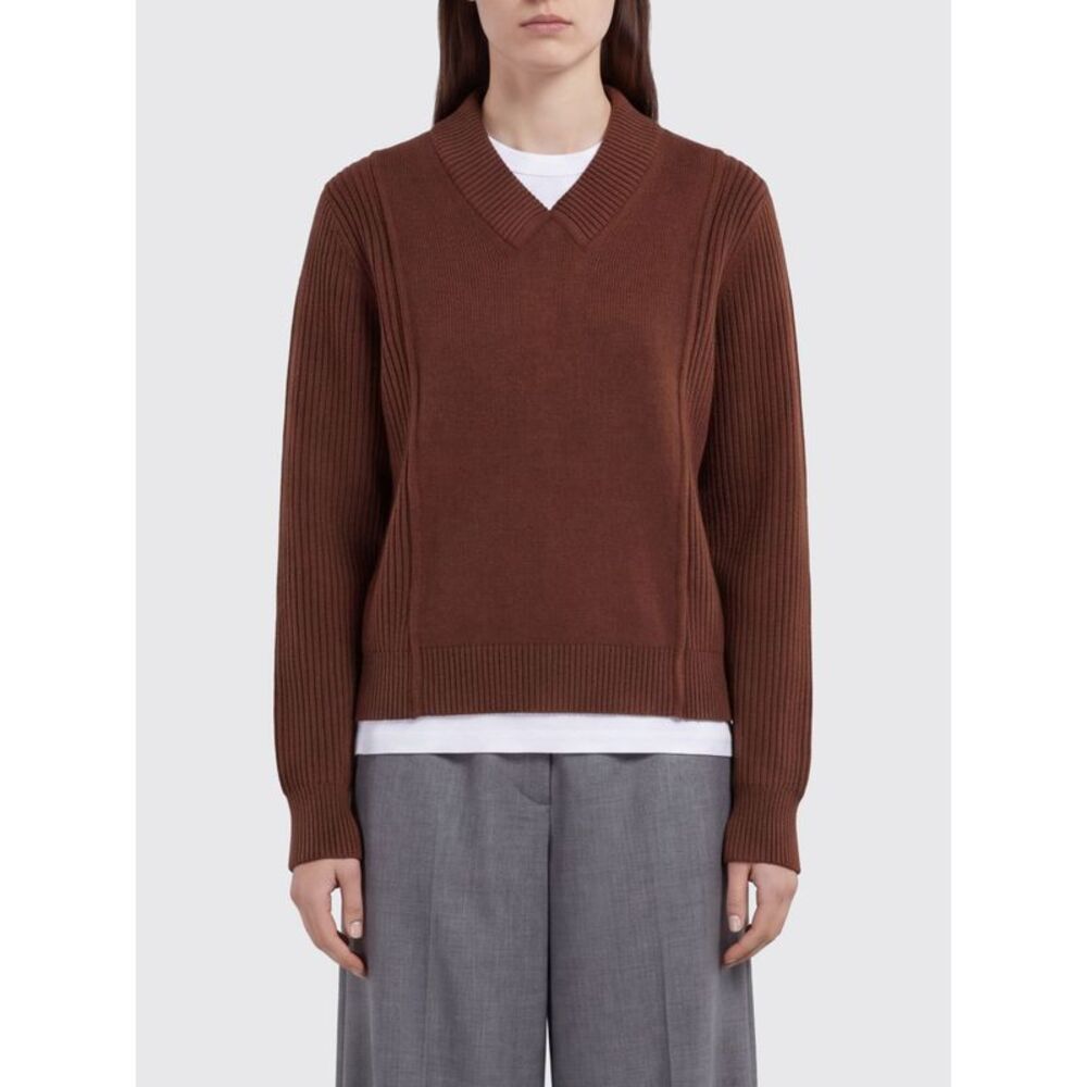 Marni Women V-Neck Relaxed Fit Jumper Marni In Virgin Wool And Cashmere